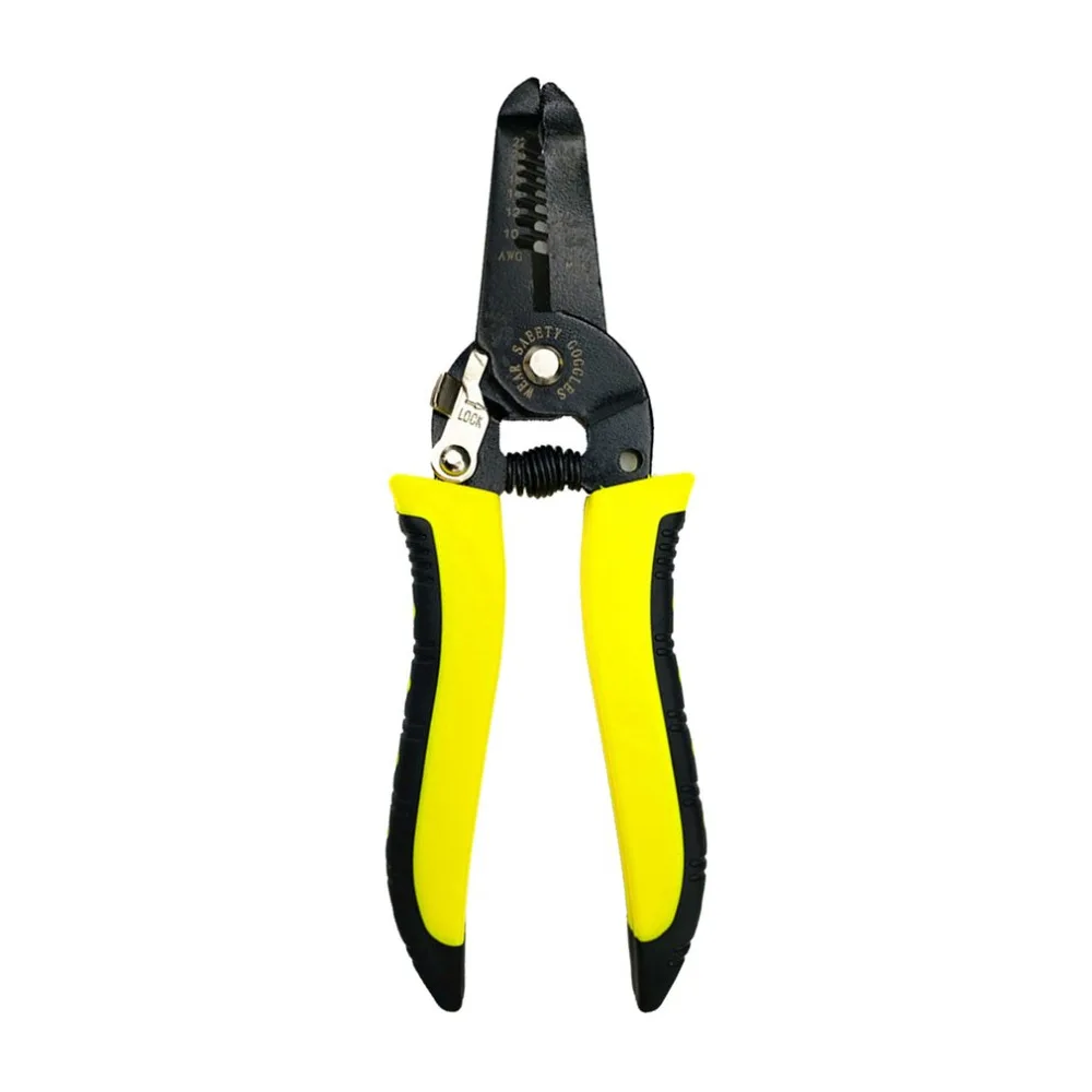 7" Professional Wire Stripping Cutter Portable Stripper Crimper Pliers Multi-function Cable Wire Crimping Manual Tool
7" Professional Wire Stripping Cutter Portable Stripper Crimper Pliers Multi-function Cable Wire Crimping Manual Tool