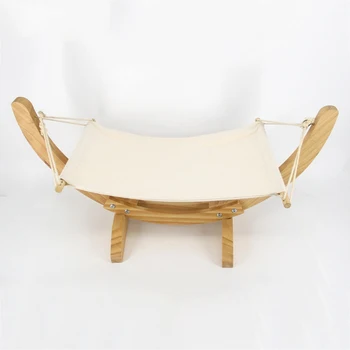 Pet Leisure Hammock Fashionable Breathable Hammock Tent Solid Wood DIY Assembly Swing Bed Sleeping Cradle Pet Supplies 
Pet Leisure Hammock Fashionable Breathable Hammock Tent Solid Wood DIY Assembly Swing Bed Sleeping Cradle Pet Supplies