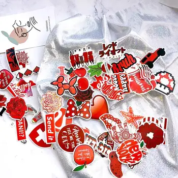 50pcs Red Vsco Girl Small Fresh Sticker Suitcase Trolley Case Laptop Graffiti Sticker PVC Waterproof Sticker Stickers
50pcs Red Vsco Girl Small Fresh Sticker Suitcase Trolley Case Laptop Graffiti Sticker PVC Waterproof Sticker Stickers