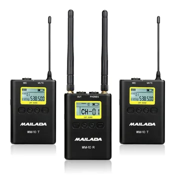 WM-10 Professional UHF Wireless Microphone Lavalier Mic Receiver Transmit for dslr cameras sony canon Osmo Pocket WM10
WM-10 Professional UHF Wireless Microphone Lavalier Mic Receiver Transmit for dslr cameras sony canon Osmo Pocket WM10
