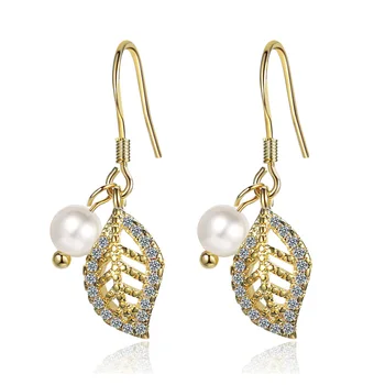 Golden Leaf Cubic Zirconia Pearl 925 Sterling Silver Drop Dangle Earrings For Women Aesthetic Unusual Trendy Designer Jewelry
Golden Leaf Cubic Zirconia Pearl 925 Sterling Silver Drop Dangle Earrings For Women Aesthetic Unusual Trendy Designer Jewelry