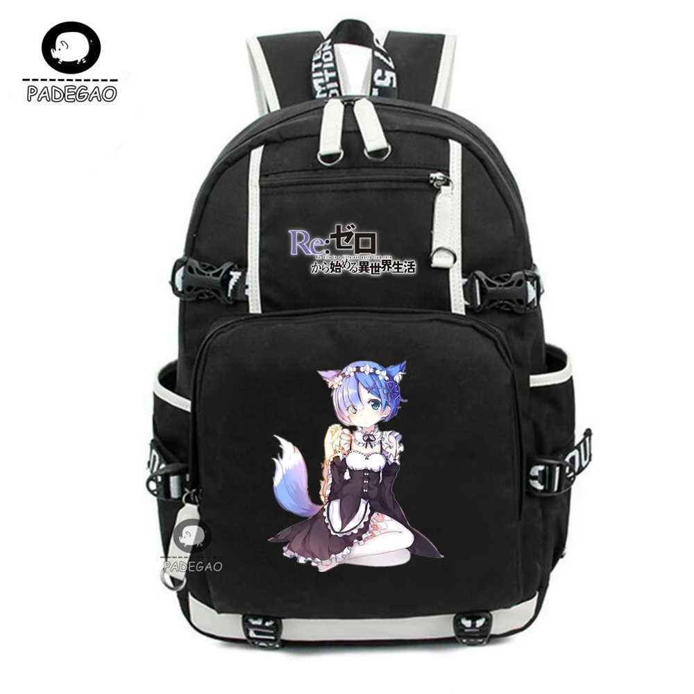 16 Style Anime Re:Life in a different world from zero Anime Printing Backpack Cartoon School Bags Travel Bags Laptop Bags Rugzak
16 Style Anime Re:Life in a different world from zero Anime Printing Backpack Cartoon School Bags Travel Bags Laptop Bags Rugzak