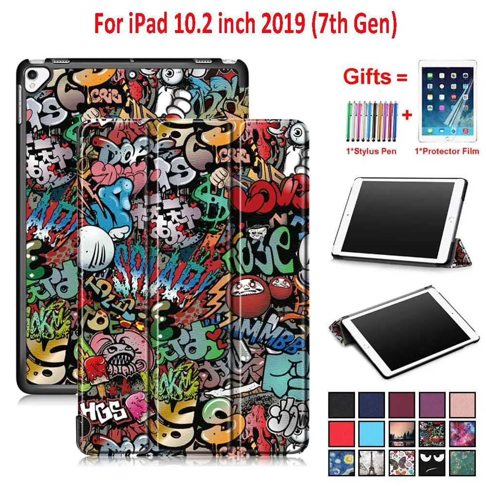 Trifold Smart Case for iPad 10.2 2019 7th Generation Tablet , Auto Sleep Wake Up Magnetic Slim Leather Hard PC Back Stand Cover
Trifold Smart Case for iPad 10.2 2019 7th Generation Tablet , Auto Sleep Wake Up Magnetic Slim Leather Hard PC Back Stand Cover