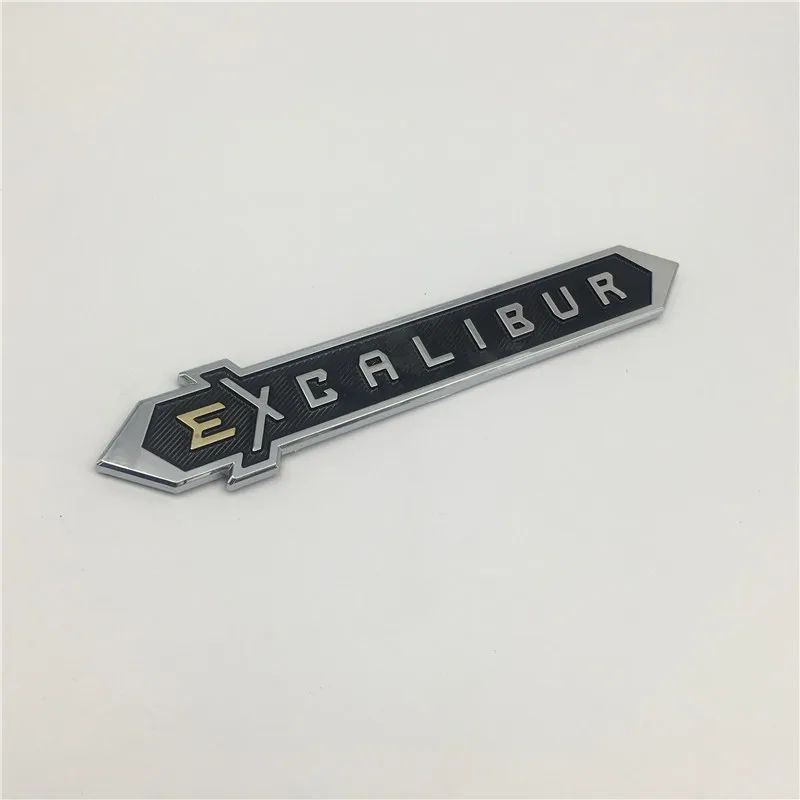 Car Styling For Toyota Land Cruiser EXCALIBUR Emblem Rear Trunk Boot Logo Side Fender Sign Symbol
Car Styling For Toyota Land Cruiser EXCALIBUR Emblem Rear Trunk Boot Logo Side Fender Sign Symbol