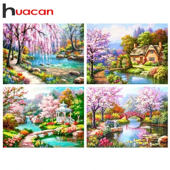 Huacan Full Square/Round Diamond Painting Landscape 5D DIY Embroidery Mosaic Kit Tree Spring Decorations Home
Huacan Full Square/Round Diamond Painting Landscape 5D DIY Embroidery Mosaic Kit Tree Spring Decorations Home