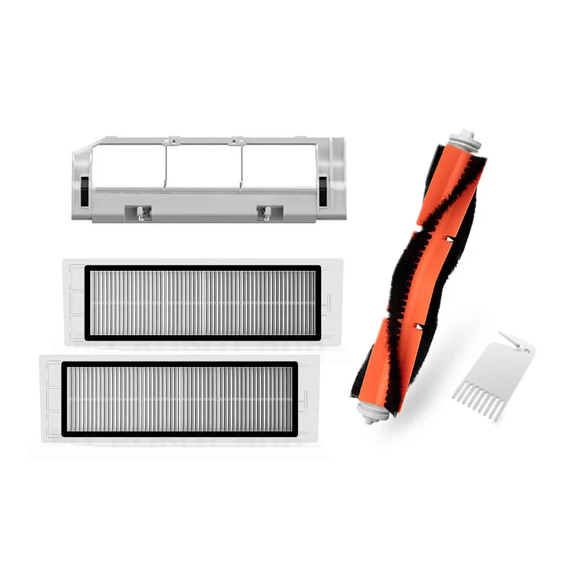 5Pcs/set Rolling Brush Cover Main Brush Box with Mini Comb and HEPA Filter Replacement for Roborock Vacuum Cleaner
5Pcs/set Rolling Brush Cover Main Brush Box with Mini Comb and HEPA Filter Replacement for Roborock Vacuum Cleaner