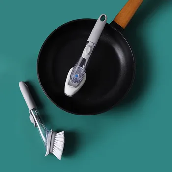 Dishwash Brush Non-stick Pan Long Handle Wash Pan Brush Decontamination Change Brush Head Multifunctional Clean Brush Can
Dishwash Brush Non-stick Pan Long Handle Wash Pan Brush Decontamination Change Brush Head Multifunctional Clean Brush Can