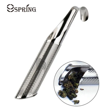 Tea Infuser Stainless Steel Mesh Tea Strainer Filter Metal Pipe Design Loose Leaf Tea Infuser Steeper Diffuser Tea Accessories
Tea Infuser Stainless Steel Mesh Tea Strainer Filter Metal Pipe Design Loose Leaf Tea Infuser Steeper Diffuser Tea Accessories