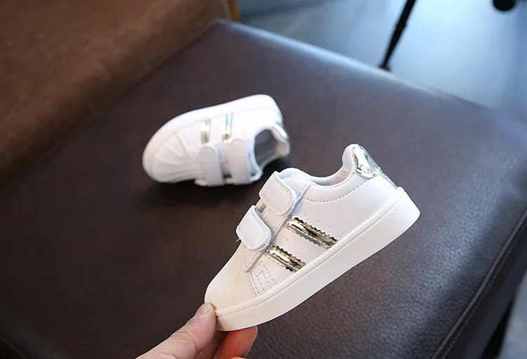 Child Shoes Girls Boys Sport Shoes Antislip Soft Bottom Kids Baby Sneaker Casual Flat Sneakers white Shoes size 21-30 kid shoes