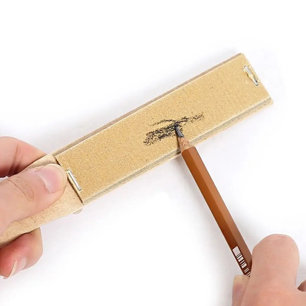 Painting Teaching Tools Sandpaper Block For Pencil Sharpening Sketch Sandpaper Pencil Pointer Drawing Tool
Painting Teaching Tools Sandpaper Block For Pencil Sharpening Sketch Sandpaper Pencil Pointer Drawing Tool
