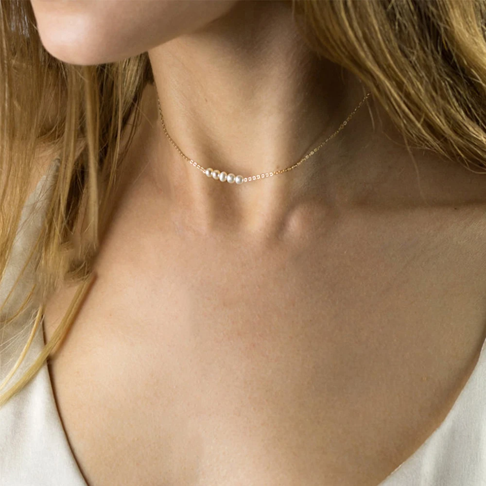 Laramoi Elegant Women Pendant Necklace Female Pearl Choker Stainless Steel Necklace for Charm Jewelry Party Birthday Gift
Laramoi Elegant Women Pendant Necklace Female Pearl Choker Stainless Steel Necklace for Charm Jewelry Party Birthday Gift