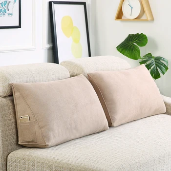 Triangle Pillow Cushion Sofa Back Living Room Home Decor Large Tatami Back Waist Pillow Cuscini Divano Cushion Filling FK091
Triangle Pillow Cushion Sofa Back Living Room Home Decor Large Tatami Back Waist Pillow Cuscini Divano Cushion Filling FK091