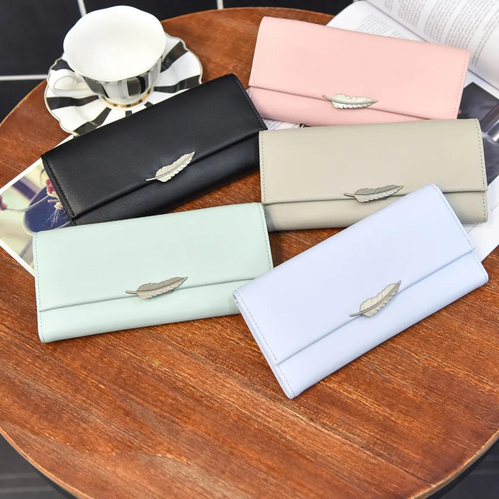 Fashion Women's Solid Color Long Leather Multi-function Large Capacity Card Bag High Quality Support Wholesale Dropshipping
Fashion Women's Solid Color Long Leather Multi-function Large Capacity Card Bag High Quality Support Wholesale Dropshipping