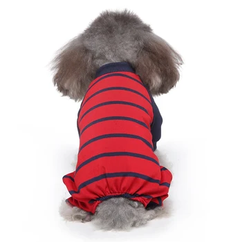 Striped Pet Dog Clothes Dog Pajamas Cat Pet Jumpsuit For Small Dogs Yorkshir Shirt
Striped Pet Dog Clothes Dog Pajamas Cat Pet Jumpsuit For Small Dogs Yorkshir Shirt