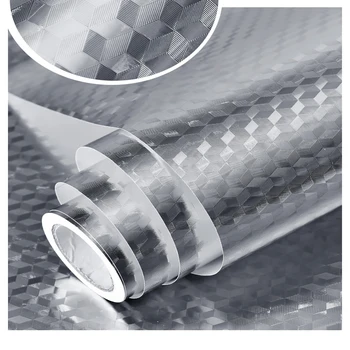 SUNICE Anti-scratch Chrome Plate Vinyl Waterproof Anti Oil Vinyl Sticker Kitchen Self Adhesive 40cmX1000cm(15.7inchX32.8feet)
SUNICE Anti-scratch Chrome Plate Vinyl Waterproof Anti Oil Vinyl Sticker Kitchen Self Adhesive 40cmX1000cm(15.7inchX32.8feet)
