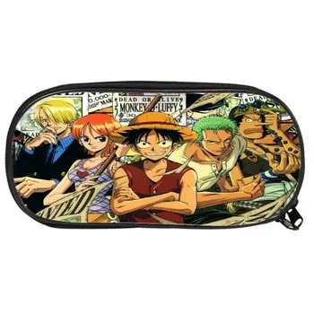 Fashion Cartoon Anime characters print zipper pencil bag multi-function single layer of stationery pen boxes student supplies
Fashion Cartoon Anime characters print zipper pencil bag multi-function single layer of stationery pen boxes student supplies
