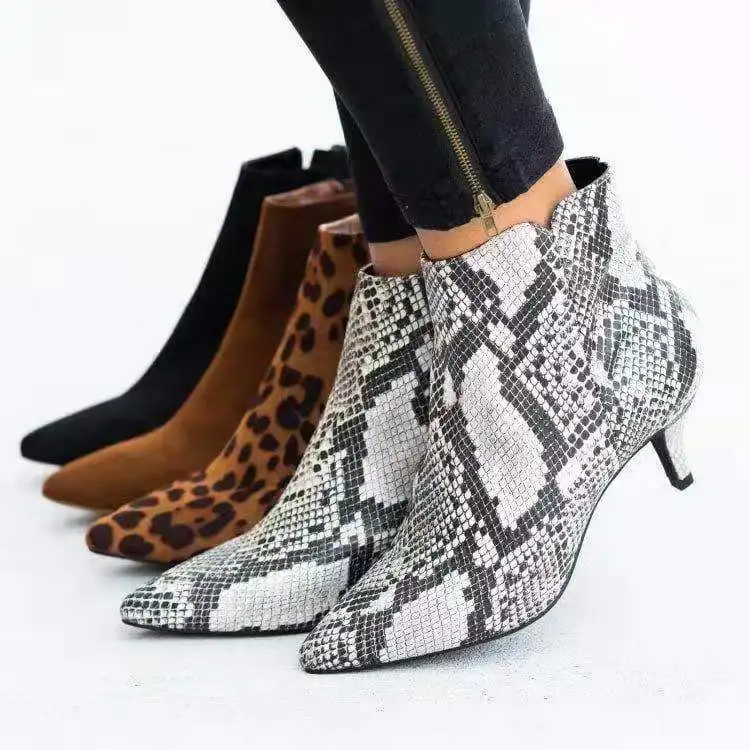 2019 Snake Martin Boots Woman Will Side Code Zipper Fine With With Short Boots Zapatos De Mujer Women Shoes High Heels
2019 Snake Martin Boots Woman Will Side Code Zipper Fine With With Short Boots Zapatos De Mujer Women Shoes High Heels