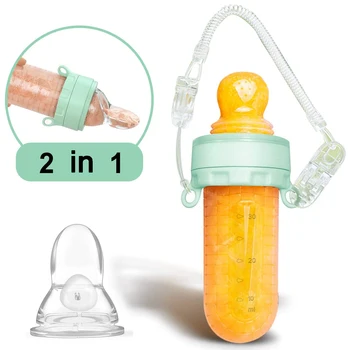 New Baby Fruit Pacifiers With Dispensing Spoon Multifunctional Baby Feeder Anti-Choking Fruit Pacifiers
New Baby Fruit Pacifiers With Dispensing Spoon Multifunctional Baby Feeder Anti-Choking Fruit Pacifiers