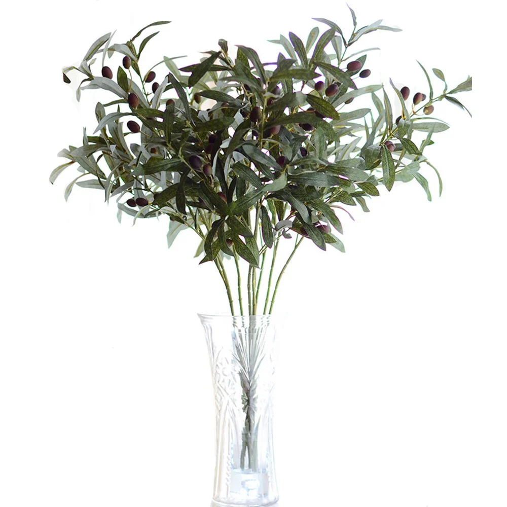 72cm Fake Plant Real Touch DIY Hotel Craft Decoration Simulation Olive Leaf for Household Party Garden Table Ornament
72cm Fake Plant Real Touch DIY Hotel Craft Decoration Simulation Olive Leaf for Household Party Garden Table Ornament