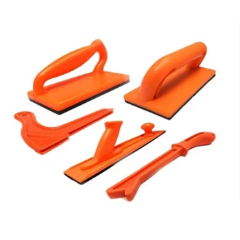 Woodworking Tools 5 Sets Five-In-One Safety Puaher Push Block+Safe V Stick Plastic Woodworking Tools