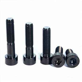 M8 x 20 25 30 35 40 mm Titanium Bolt For Ride Screw Column Head Black color Grade 5 TC4 Ti Screws Ti Fastener
M8 x 20 25 30 35 40 mm Titanium Bolt For Ride Screw Column Head Black color Grade 5 TC4 Ti Screws Ti Fastener