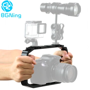 Handheld Camera Cage for DJI OSMO Action/YI/EKEN for Gopro 7 6 Smartphone Stand Holder Video Vlog Grip Stabilizer Rig Bracket
Handheld Camera Cage for DJI OSMO Action/YI/EKEN for Gopro 7 6 Smartphone Stand Holder Video Vlog Grip Stabilizer Rig Bracket