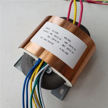 4*18V 0.5A R Core Transformer 35VA R30 transformer 230V copper shield Power supply amplifier
4*18V 0.5A R Core Transformer 35VA R30 transformer 230V copper shield Power supply amplifier
