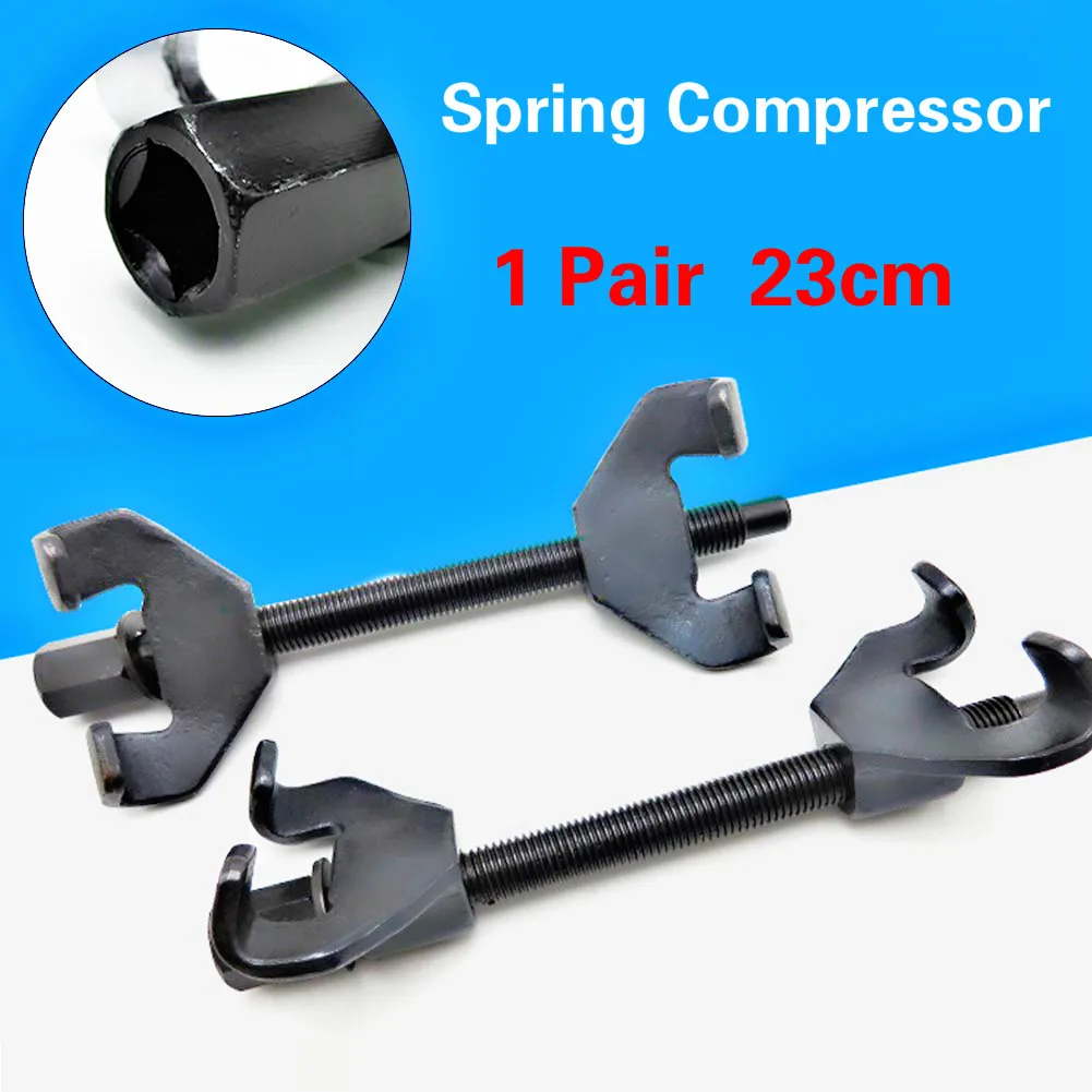 1Pair Car Coil Spring Compressor Heavy Duty Suspension Struts Clamp Set Automobile Cars Spring Tool Set Strutss coilover 230MM
1Pair Car Coil Spring Compressor Heavy Duty Suspension Struts Clamp Set Automobile Cars Spring Tool Set Strutss coilover 230MM
