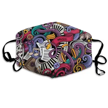 Mouth Mask For Daily Dress Up, Music Anti-dust Mouth-Muffle, Washable Reusable Holiday Half Face Masks For Mens And Womens With
Mouth Mask For Daily Dress Up, Music Anti-dust Mouth-Muffle, Washable Reusable Holiday Half Face Masks For Mens And Womens With