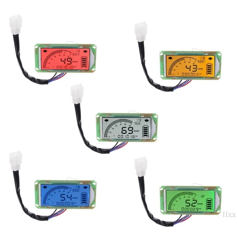 New Speedometer Voltmeter Odometer for Electric Scooter Bike Dashboard 48V 60V 72V
New Speedometer Voltmeter Odometer for Electric Scooter Bike Dashboard 48V 60V 72V