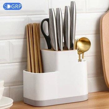 Multifunctional kitchen knife holder plastic storage tool fork spoon finisher kitchenware storage barrel cookware drying rack
Multifunctional kitchen knife holder plastic storage tool fork spoon finisher kitchenware storage barrel cookware drying rack