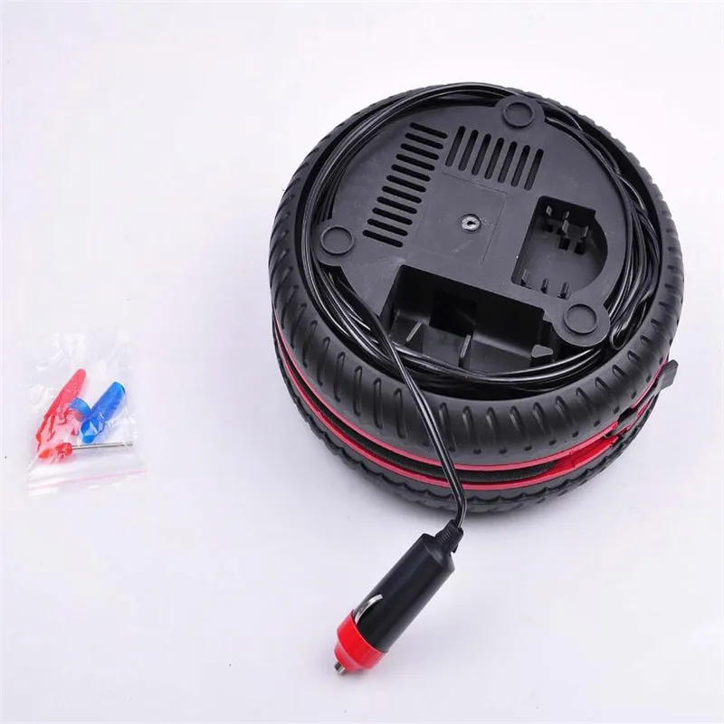Mini Electric Pump 12V 13A 156W 20L/min Car Household Outdoor Car Air Pump Round Black Handy Casing Tyre Inflatable Pumptool
Mini Electric Pump 12V 13A 156W 20L/min Car Household Outdoor Car Air Pump Round Black Handy Casing Tyre Inflatable Pumptool