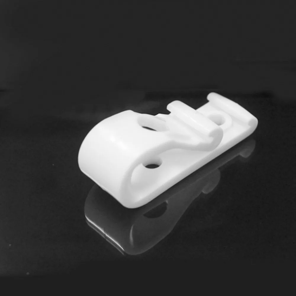 Description Picture 6 of item4Pcs Roller Shade Safety Chain and Cord Guide Fixation Hooks for Zebra Vertical Roman Roller Blind Bead Chain Holder