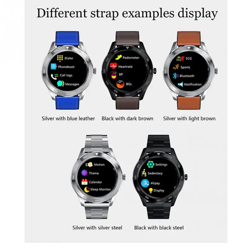 Men's Business Smart Waterproof Watch Information Heart Rate Monitor Casual Bluetooth Call Watch Leather Stainless Steel Strap
Men's Business Smart Waterproof Watch Information Heart Rate Monitor Casual Bluetooth Call Watch Leather Stainless Steel Strap