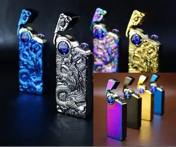 Creative touch induction pulse cigarette lighter tianlong tianzhu double arc charging lighter
Creative touch induction pulse cigarette lighter tianlong tianzhu double arc charging lighter