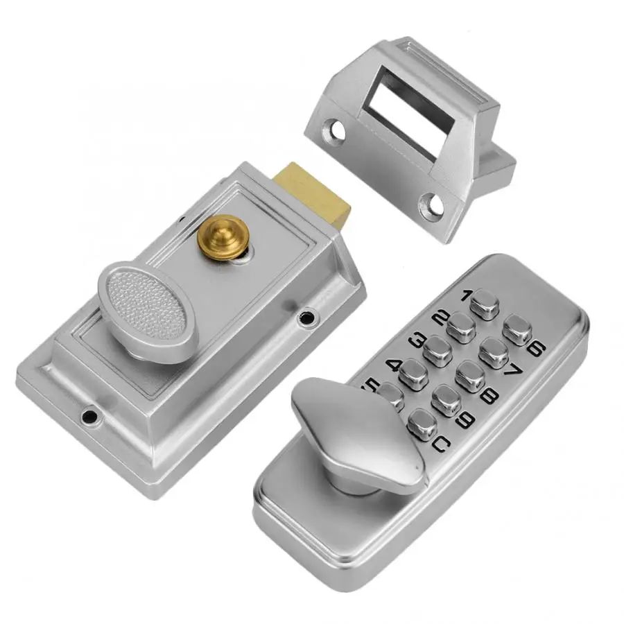 Zinc Alloy Miniature Mechanical Combination Lock Numberal 2 - 4 Digits Code Lock Cabinet Indoor Outdoor Door Security Coded Lock
Zinc Alloy Miniature Mechanical Combination Lock Numberal 2 - 4 Digits Code Lock Cabinet Indoor Outdoor Door Security Coded Lock