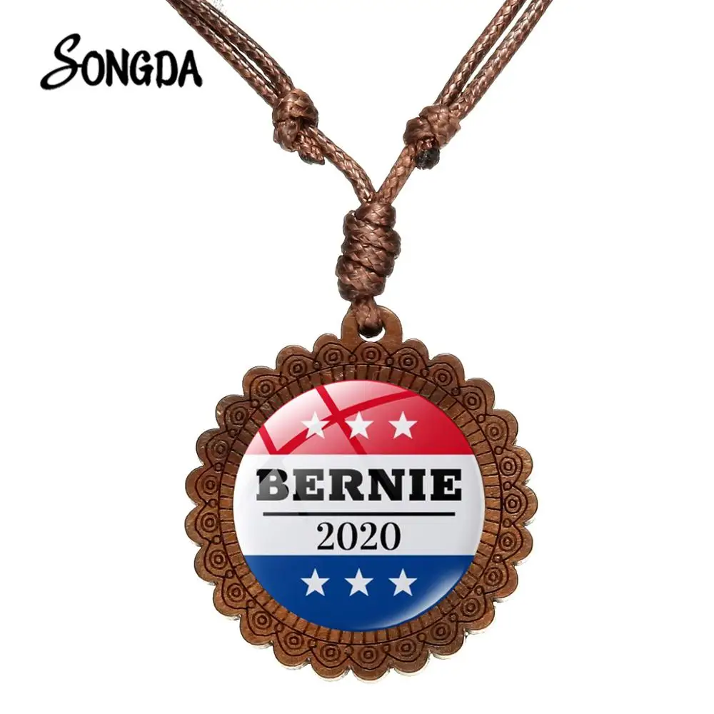 Bernine 2020 художественная подвеска с фотографией ожерелье акцией президента США