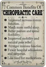 Metal Sign Chiropractic Care Bar Cafe Fashion Old-fashioned Retro Wall Art Decorative Square Metal Sign 8X12 Inches
Metal Sign Chiropractic Care Bar Cafe Fashion Old-fashioned Retro Wall Art Decorative Square Metal Sign 8X12 Inches