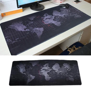 1pc Large Big Size Mouse Pad Black World Map Pattern Cloth High Quality Mousepad Mat Desk Mat Decoration
1pc Large Big Size Mouse Pad Black World Map Pattern Cloth High Quality Mousepad Mat Desk Mat Decoration
