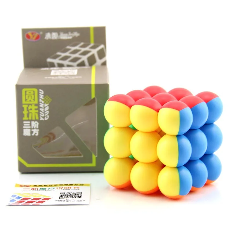 Yongjun round Beads Three Layer Rubik's Cube Fluorescent Color 3-Order Children Science Puzzle Magic Cube Creative round Beads T
Yongjun round Beads Three Layer Rubik's Cube Fluorescent Color 3-Order Children Science Puzzle Magic Cube Creative round Beads T