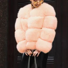 Faux Fox Fur Fall Winter Fashion Women's Clothing 2020 New Women's Teddy Coat Oversized Shaggy Pink Luxury Jacket Thick Fluffy 
Faux Fox Fur Fall Winter Fashion Women's Clothing 2020 New Women's Teddy Coat Oversized Shaggy Pink Luxury Jacket Thick Fluffy