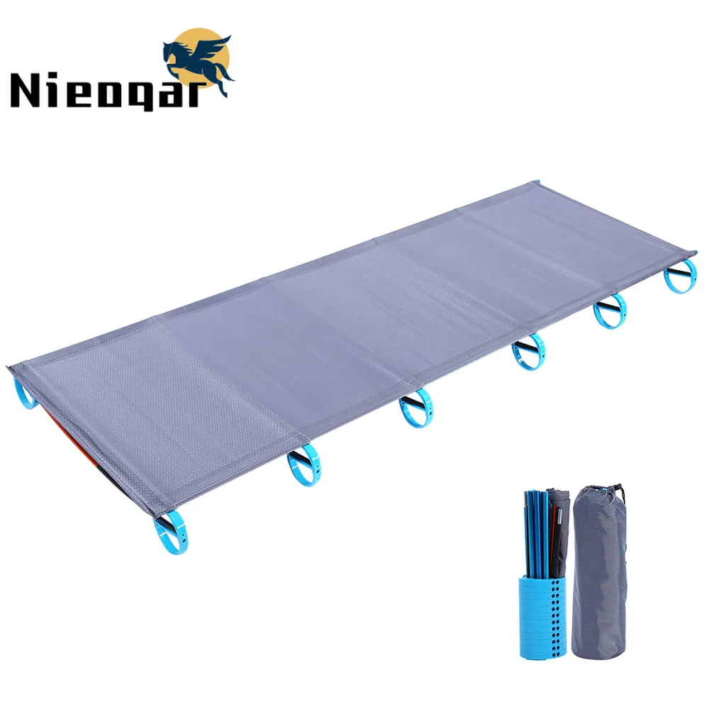 Aluminum Alloy Folding Single Bed Camping Sleeping Chair Moisture-Proof Pad Outdoor Portable Sleeping Bed with Storage Bag
Aluminum Alloy Folding Single Bed Camping Sleeping Chair Moisture-Proof Pad Outdoor Portable Sleeping Bed with Storage Bag