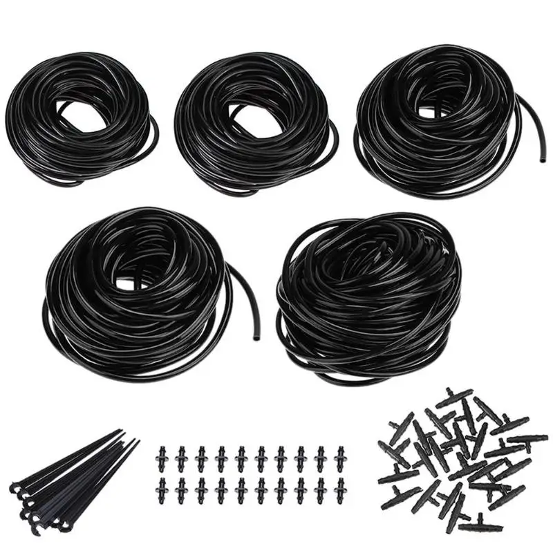 PVC Hose 4/7 mm Garden Drip Pipe Automatic Watering Systems Fittings Set Automatic Irrigation with a Wide Range of Applicability
PVC Hose 4/7 mm Garden Drip Pipe Automatic Watering Systems Fittings Set Automatic Irrigation with a Wide Range of Applicability