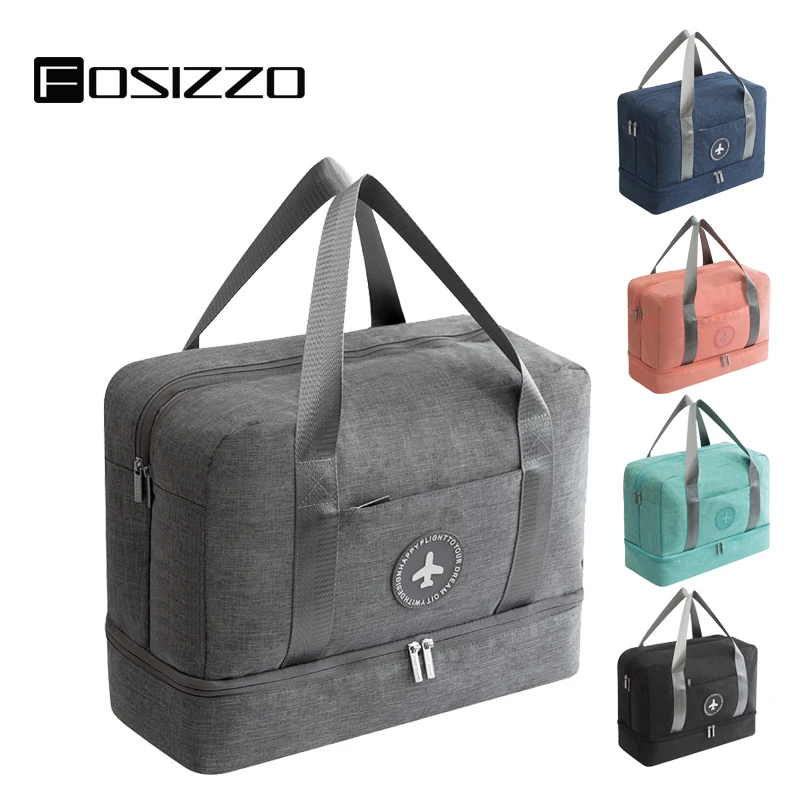 FOSIZZO Travel Bag Water Resistant Large Capacity Multifunctional Dry Wet Separation Storage Handbag Travel Duffle Bag FS4048
FOSIZZO Travel Bag Water Resistant Large Capacity Multifunctional Dry Wet Separation Storage Handbag Travel Duffle Bag FS4048
