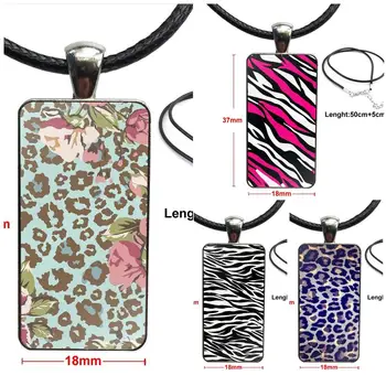 For Women Tiger Leopard Print Vintage Jewelry Steel Plated With Glass Cabochon Choker Long Pendant Rectangle Necklace
For Women Tiger Leopard Print Vintage Jewelry Steel Plated With Glass Cabochon Choker Long Pendant Rectangle Necklace