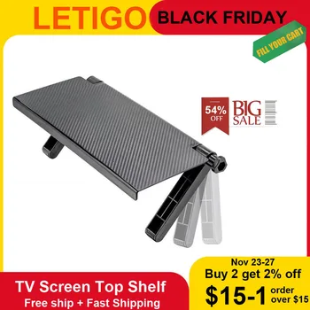 Adjustable TV Screen Top Shelf Display Rack Organizer Storage Rack Holder for Computer Desktop Stand Monitor Mount Home Storage
Adjustable TV Screen Top Shelf Display Rack Organizer Storage Rack Holder for Computer Desktop Stand Monitor Mount Home Storage