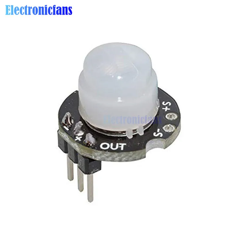 MH-SR602 MINI Motion Sensor Detector Module SR602 Pyroelectric Infrared PIR kit sensory switch Bracket for Arduino Diy With lens 
MH-SR602 MINI Motion Sensor Detector Module SR602 Pyroelectric Infrared PIR kit sensory switch Bracket for Arduino Diy With lens