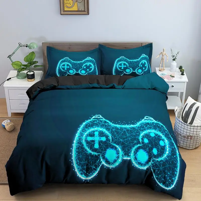 Gamepad Duvet Cover Set For Kids Boys Girls Teens r Video Novelty Modern Controller Comforter Black White
Gamepad Duvet Cover Set For Kids Boys Girls Teens r Video Novelty Modern Controller Comforter Black White