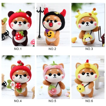 LMDZ 1Pcs Toy Doll Wool Felt Poked Felt Craft DIY Non Finished Poked Set Handcraft Kit for Needle Material Bag Pack Felt DIY
LMDZ 1Pcs Toy Doll Wool Felt Poked Felt Craft DIY Non Finished Poked Set Handcraft Kit for Needle Material Bag Pack Felt DIY
