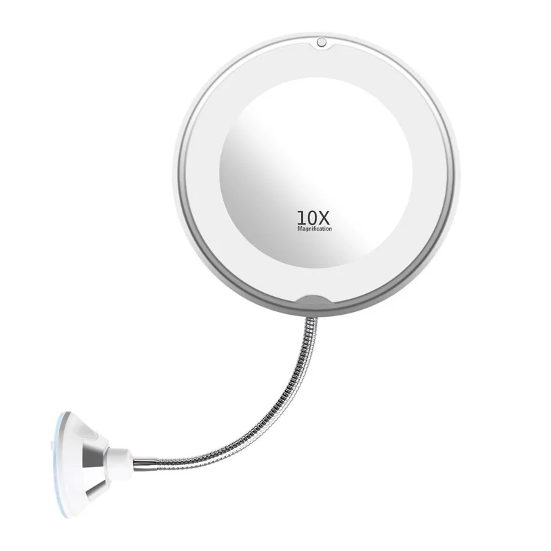 Led Makeup Mirror Mirror with Led Light 10X Magnification Clear 360 Degree Rotation and Multi-Angle Use Waterproof
Led Makeup Mirror Mirror with Led Light 10X Magnification Clear 360 Degree Rotation and Multi-Angle Use Waterproof